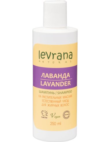 Levrana Shampoo Shampoo Lavender for oily hair 250ml