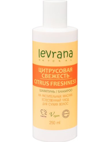 Levrana Shampoo Shampoo Citrus freshness for dry hair 250ml