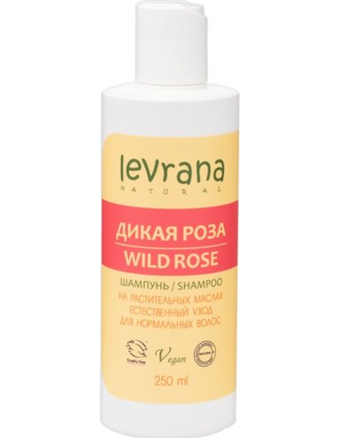 Levrana Shampoo Wild rose shampoo for normal hair 250ml