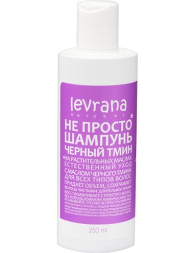 Levrana Shampoo Not just shampoo Black cumin 250ml