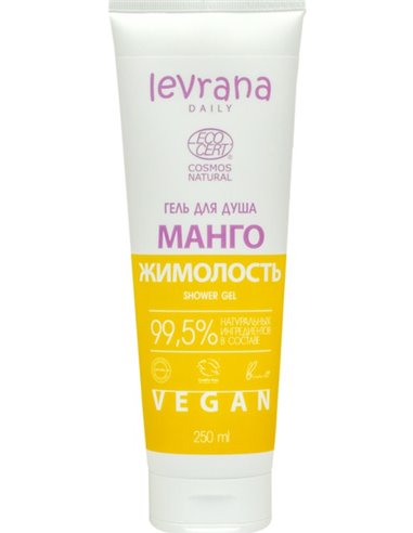 Levrana Shower gel Mango and honeysuckle 250ml
