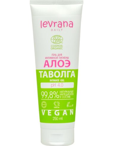 Levrana Gel for intimate hygiene Aloe and meadowsweet 250ml