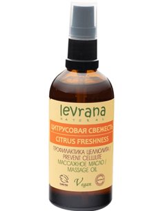 Levrana Масло для тела Цитрусовая свежесть для профилактики целлюлита 100мл
