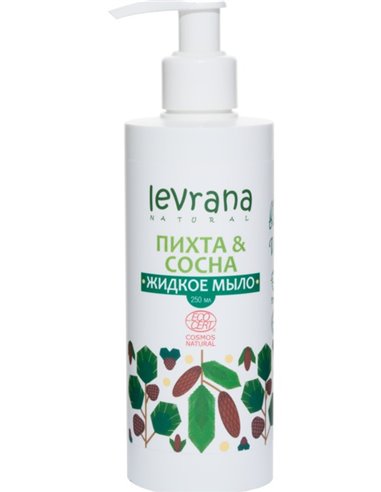 Levrana Liquid soap Fir and Pine 250ml