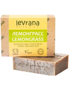 Levrana Натуральное мыло ручной работы Лемонграсс 100г