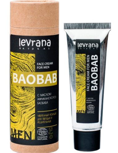 Levrana Facial cream for men Baobab 30ml