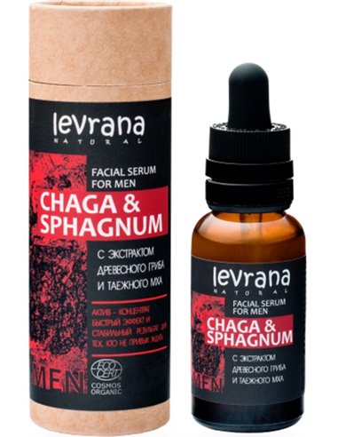 Levrana Face Serum Chaga and Sphagnum 30ml
