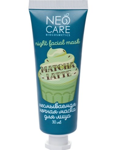 NEO CARE Face mask Leave-in Matcha latte night 30ml