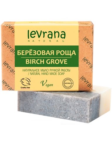 Levrana Natural handmade soap Birch Grove 100g