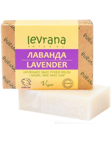 Levrana Natural handmade soap Lavender 100g