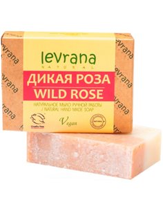 Levrana Натуральное мыло ручной работы Дикая Роза 100г