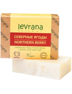 Levrana Натуральное мыло ручной работы Северные ягоды 100г
