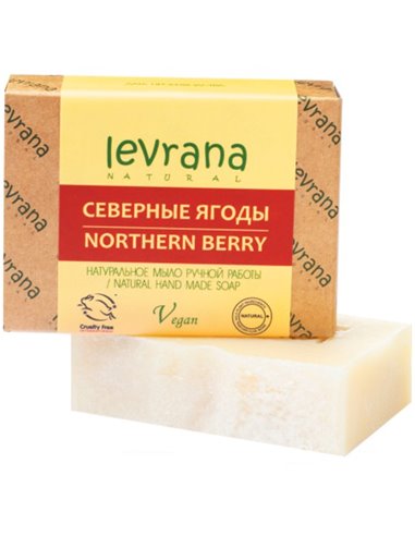 Levrana Natural handmade soap Nordic berries 100g