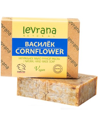 Levrana Natural handmade soap Cornflower 100g