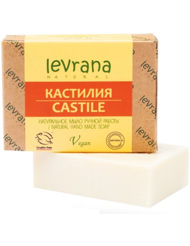 Levrana Castile natural handmade soap 100g