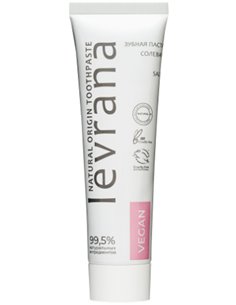 Levrana Зубная паста Солевая с розовой морской солью 75мл