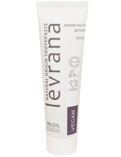 Levrana Toothpaste Black Detox with soot 75ml