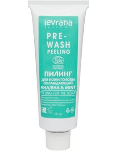 Levrana Пилинг для кожи головы охлаждающий AHA/BHA & MINT 75мл