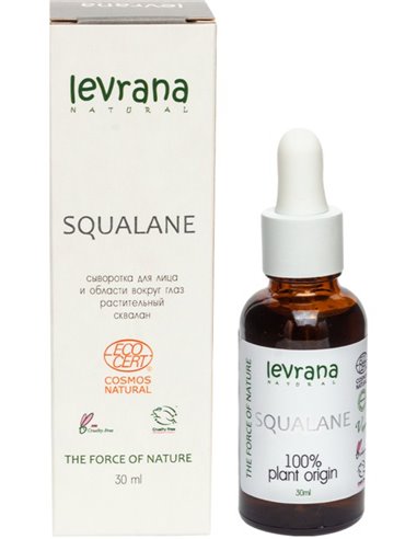 Levrana Face Serum Squalane 100% natural vegetable 30ml