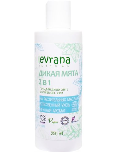 Levrana Shower Gel Wild Mint 2in1 250ml