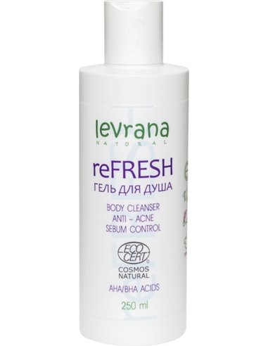 Levrana shower gel reFRESH 250ml