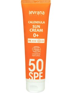 Levrana Крем для лица и тела Солнцезащитный Календула SPF50 0+ 100мл