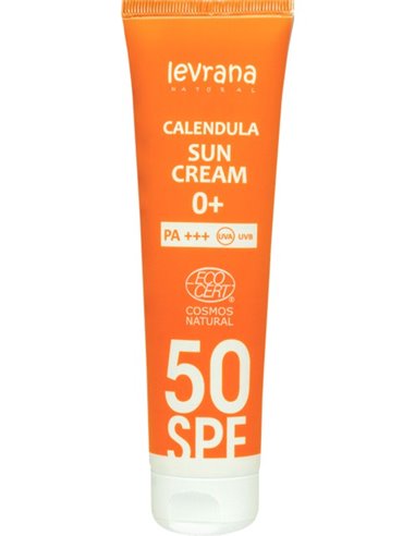 Levrana Крем для лица и тела Солнцезащитный Календула SPF50 0+ 100мл
