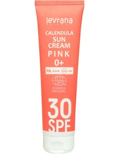 Levrana Крем для лица и тела Солнцезащитный Календула SPF30 PINK 0+ 100мл