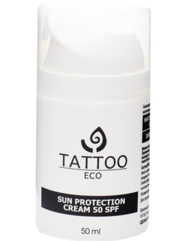 Tattoo ECO Face & Body Sunscreen Cream SPF50 50ml