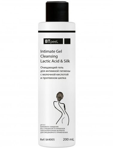 BTpeel Intimate Gel Cleansing Lactic acid & Silk 200ml