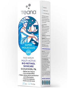 Teana Сыворотка для лица SM1 Мультиактивный уход с Био-ретинолом БАКУЧИОЛ 1% 30мл
