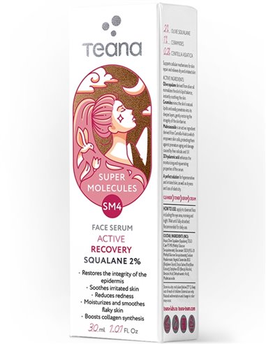 Teana Face serum SM4 Active recovery Squalane 2% 30ml