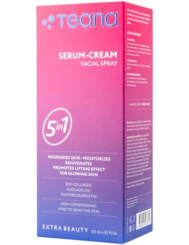Teana Face serum-cream spray 5in1 125ml