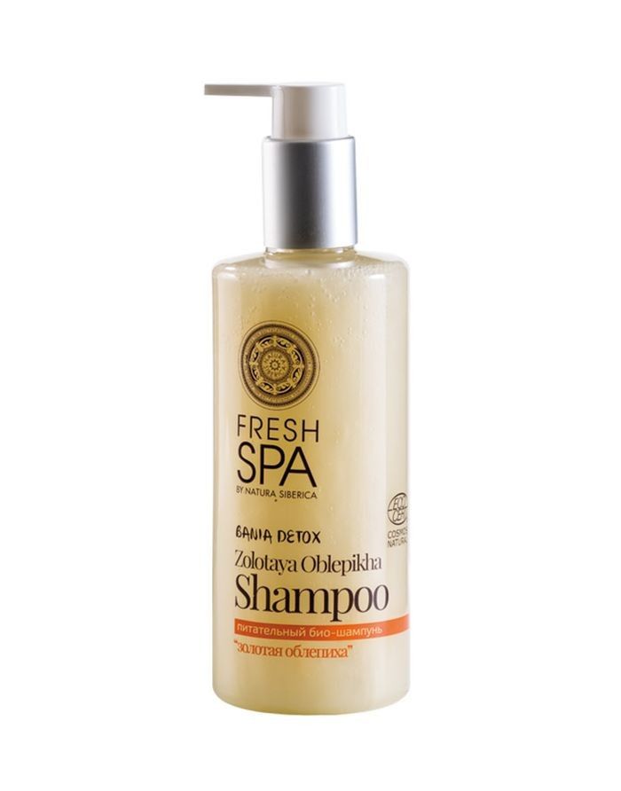 Natura Siberica Fresh Spa Bania Detox Golden Oblepikha Shampoo 300ml