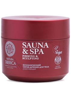 Natura Siberica Sauna&Spa Body Scrub Drainage Volcanic 480g