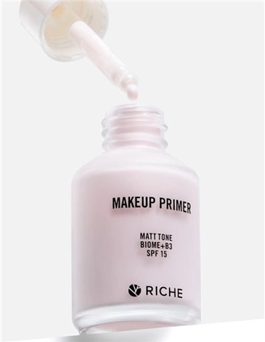 RICHE Makeup primer Matt tone Biome+B3 SPF15 25ml