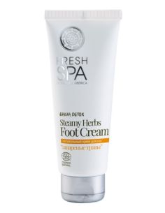 Natura Siberica Fresh Spa Bania Detox Питательный крем для ног Запаренные травы 75мл
