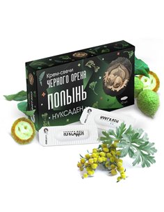 FITECO Cream-candles of black walnut Nuxaden with dihydroquercetin Wormwood 10pcs