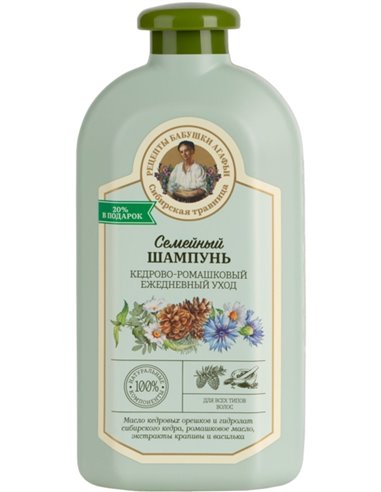 Agafia's Shampoo Family Cedar-chamomile 500ml
