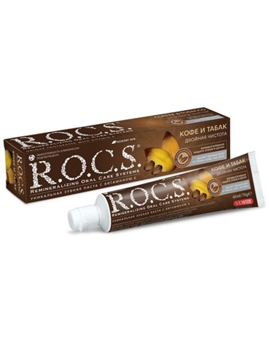 R.O.C.S. Toothpaste Coffee and tobacco 60ml