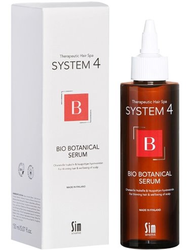 Sim Sensitive System 4 Bio Botanical Serum against hair loss and to stimulate hair growth 150ml