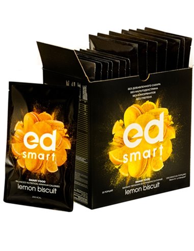 NL Energy Diet Smart 3.0 LEMON BISCUIT Meal Replacement Balanced Diet 15x30g