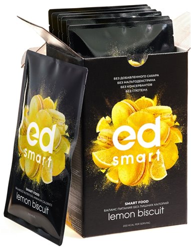 NL Energy Diet Smart 3.0 Лимонный бисквит 7x30г