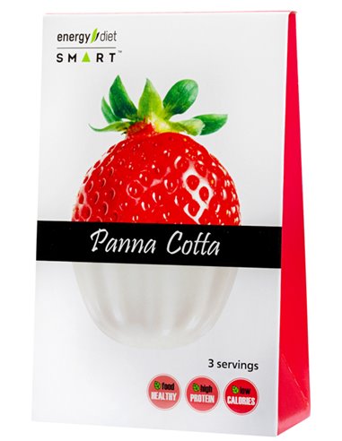NL Energy Diet Smart Panna cotta Strawberry 3x20g