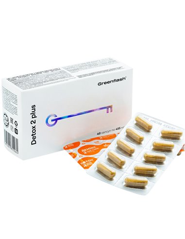 NL Greenflash Detox Detox Step 2 Plus Liver Cleansing Formula 40 capsules x 455mg