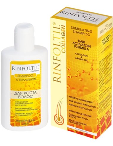 Rinfoltil Shampoo for hair growth COLLAGEN with argan oil 200ml
