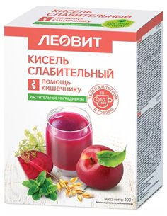 Леовит Кисель Слабительный 20г x 5г