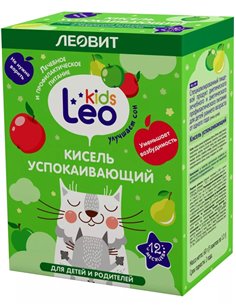 Леовит Leo kids Кисель успокаивающий для детей 12г x 5шт