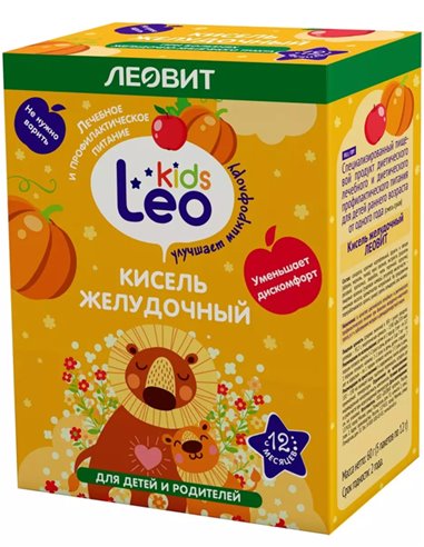 Leovit Leo kids Kissel Gastric 12g x 5pcs