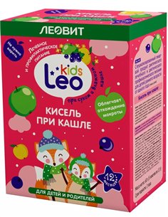 Леовит Leo kids Кисель при кашле для детей 12г x 5шт